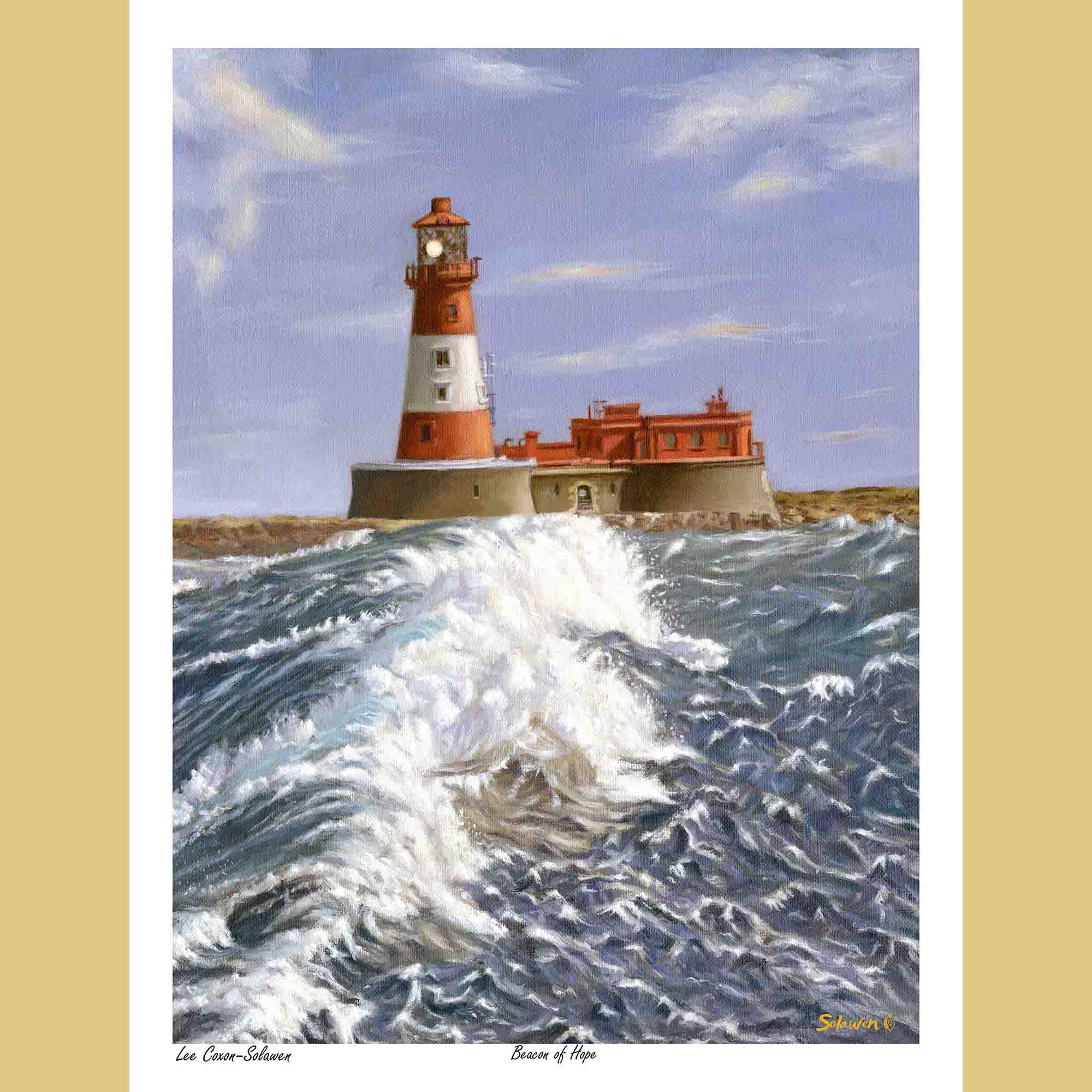 🕯️Beacon of Hope — Harbor of Stillness | Lighthouse Fine Art Print ...