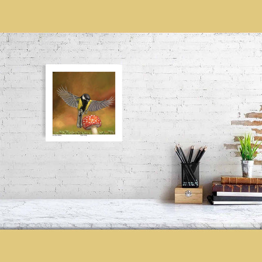 🐦 Perfect Landing — Feathers in Balance