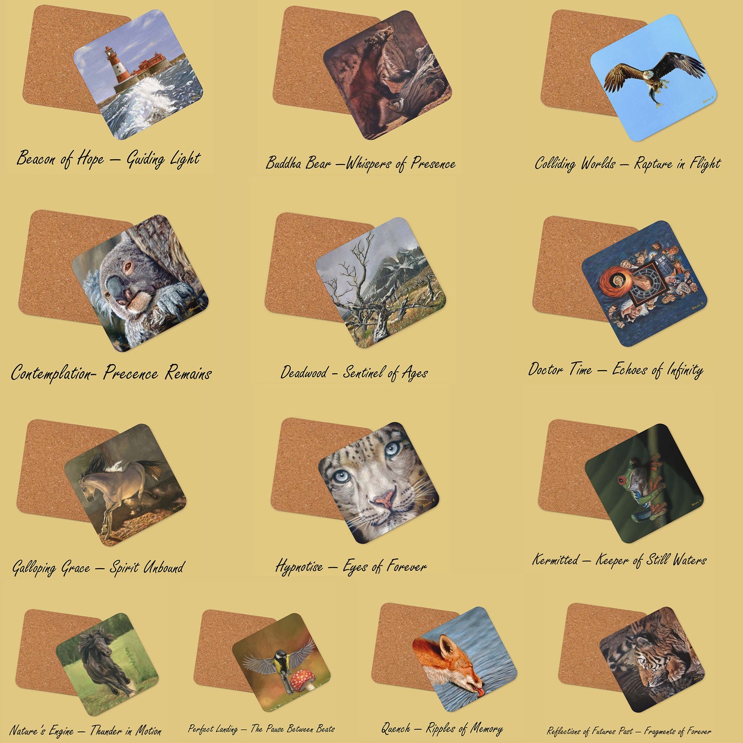 “Build Your Bespoke 4-Pack — Coasters (Pick Any 4)”