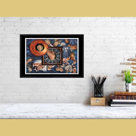 📜 Doctor Time — The Timekeeper’s Gaze.