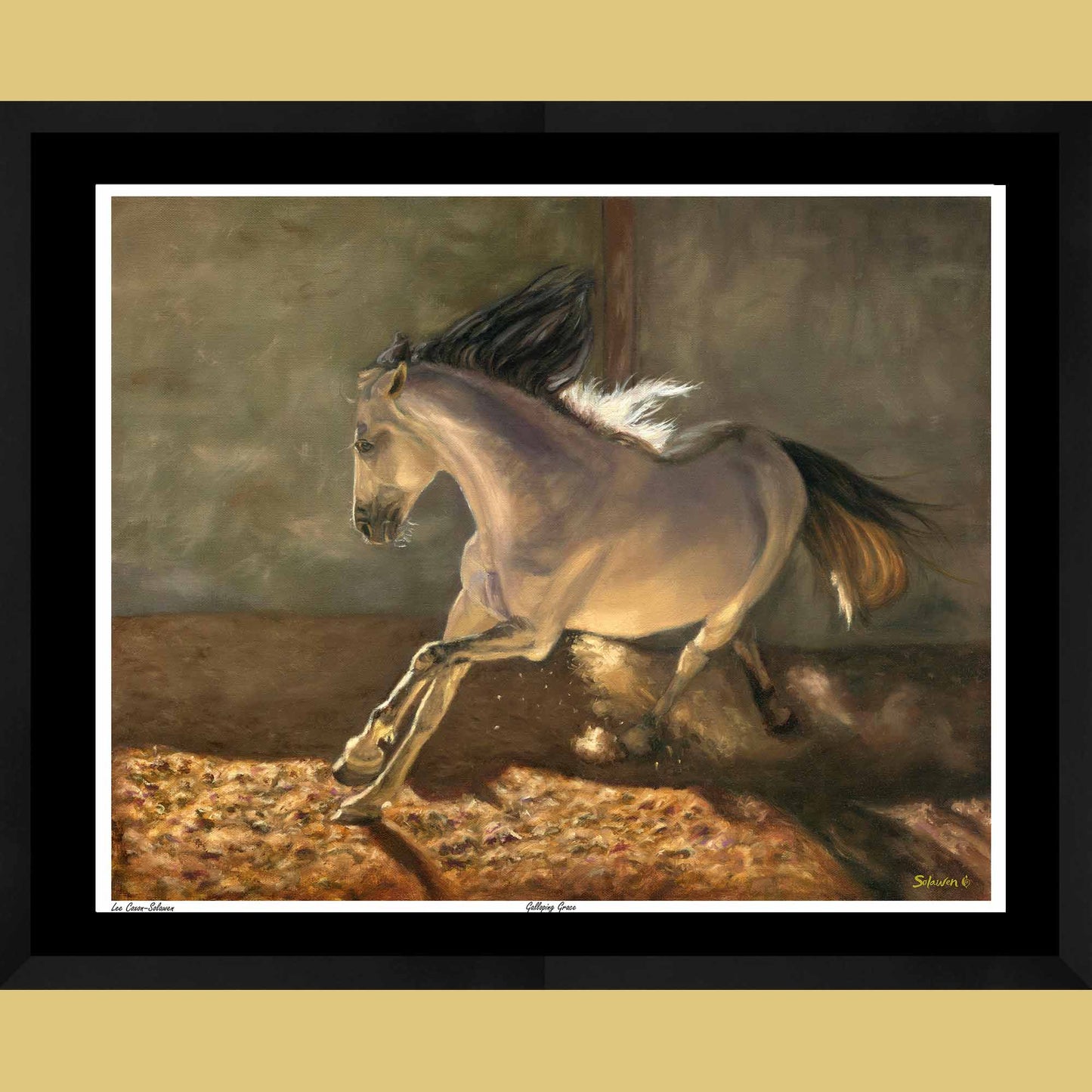 🐎✨Galloping Grace — Light in Motion