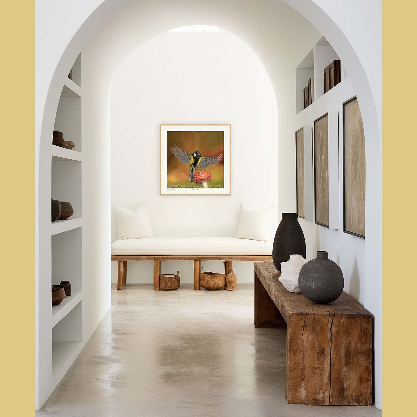 🐦 Perfect Landing — Feathers in Balance