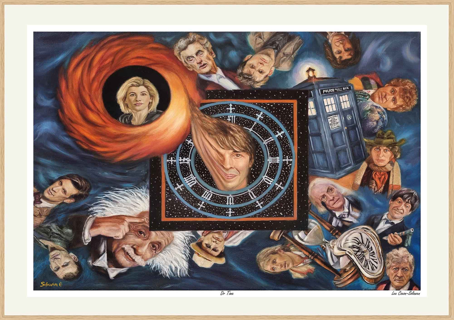 📜 Doctor Time — The Timekeeper’s Gaze.