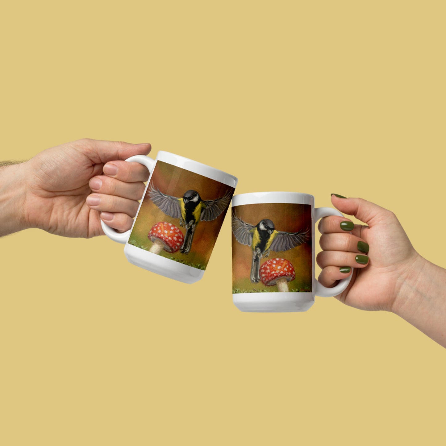 🐦Perfect Landing — A Moment Suspended🍄